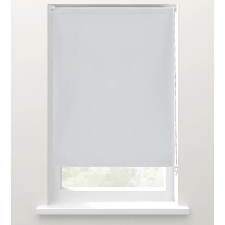 Rolgordijn verduisterend wit - 90x160 cm