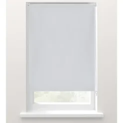 Rolgordijn verduisterend wit - 60x160 cm