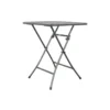 Royal Garden Café strekmetaal klaptafel 60x60 cm. - Antraciet