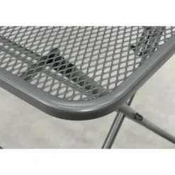 Royal Garden Café strekmetaal klaptafel 60x60 cm. - Antraciet