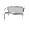 Royal Garden Elegance strekmetaal 2-zits tuinbank - Antraciet