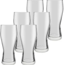 Royal Leerdam Bierglazen Mainz - 6x stuks - 400 ml