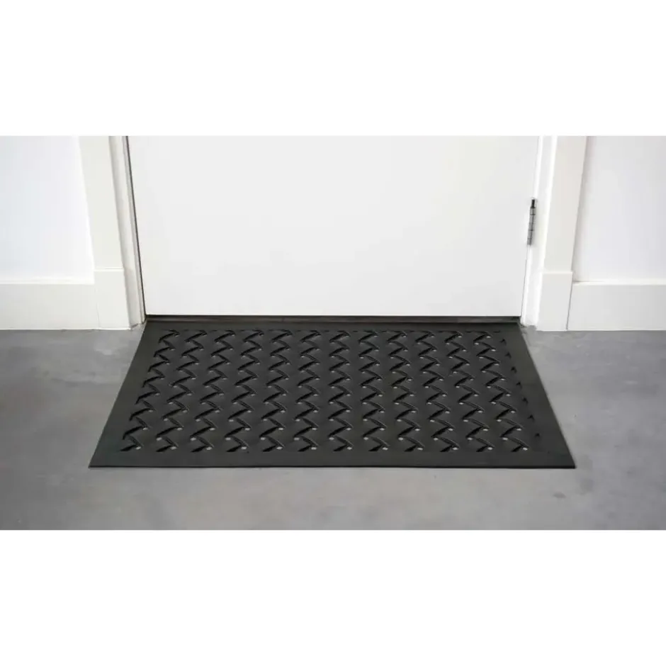 Rubber deurmat Weave - 61 x 91 cm