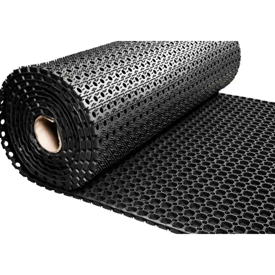 Rubber ringmat op rol - Dikte 23 mm - Breedte 120 cm
