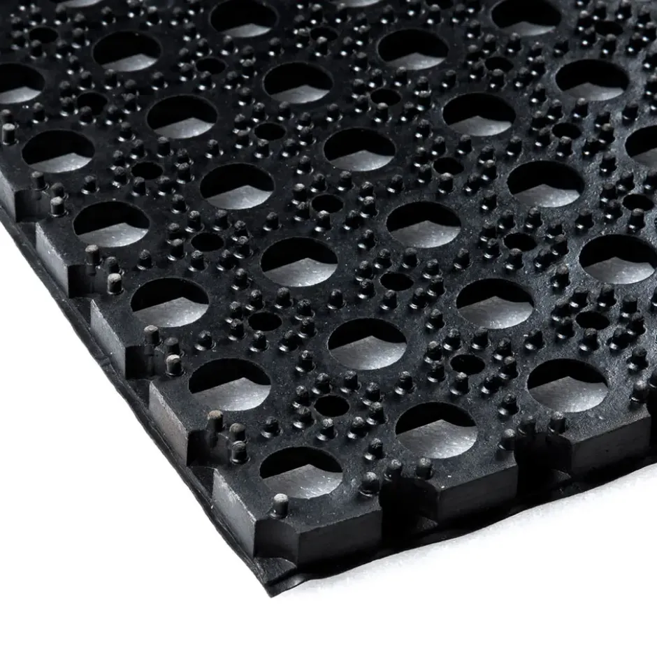 Rubber ringmat op rol - Dikte 23 mm - Breedte 120 cm