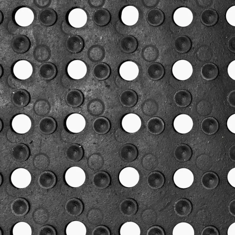 Rubber ringmat op rol - Dikte 10 mm - Breedte 100 cm