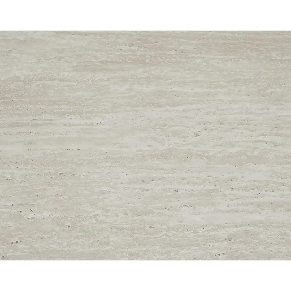 Salontafel ALOZYA - 120 cmx60 cm - Natuurlijk donker Beige Hout paneel