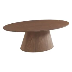 Salontafel ANTELADA - 120 cmx60 cmx40 cm - Natuurlijk donker Hout paneel