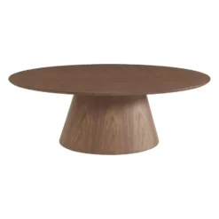 Salontafel ANTELADA - 120 cmx60 cmx40 cm - Natuurlijk donker Hout paneel