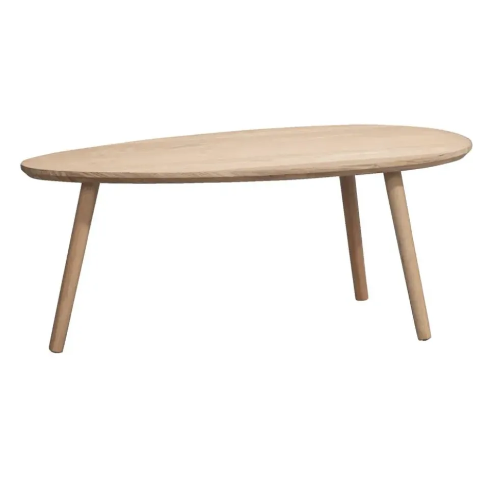 Salontafel Arvin - naturelkleur - 50x100x40 cm