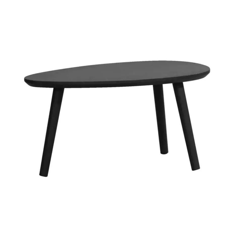Salontafel Arvin - zwart - 35x70x35 cm