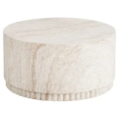 Salontafel Rond Naturel - Ø70x37cm - Bonn