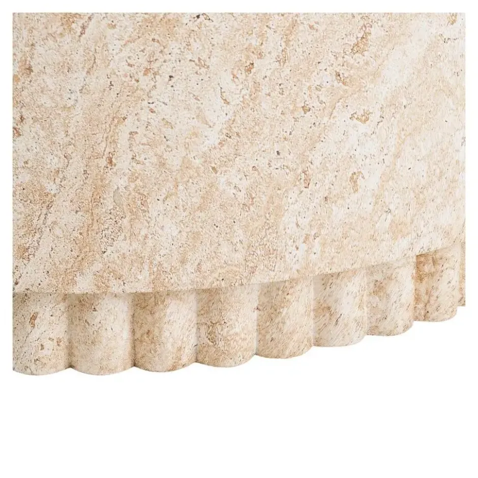 Salontafel Rond Naturel - Ø70x37cm - Bonn