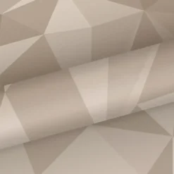Sanders & Sanders behang grafisch 3D motief beige - 50 x 900 cm