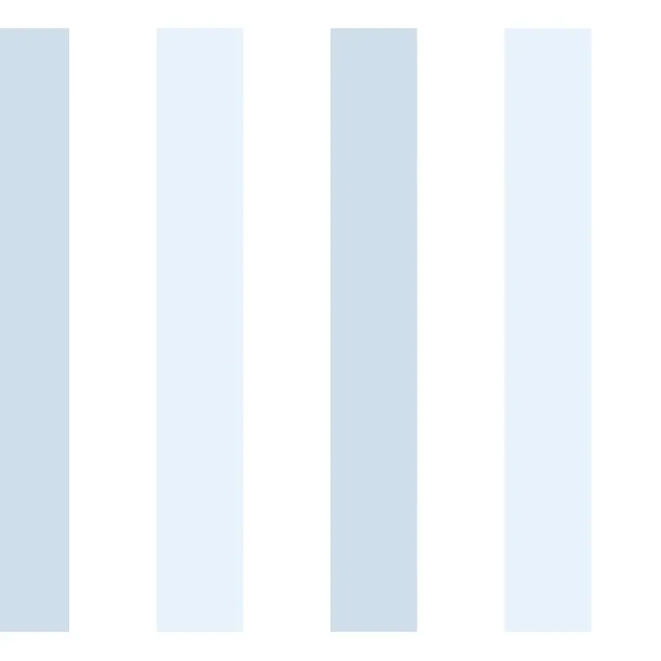 Sanders & Sanders behang strepen blauw en wit - 53 cm x 10 m