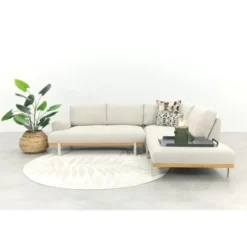 Savannah hoekbank chaise longue - Weerbestendige loungeset