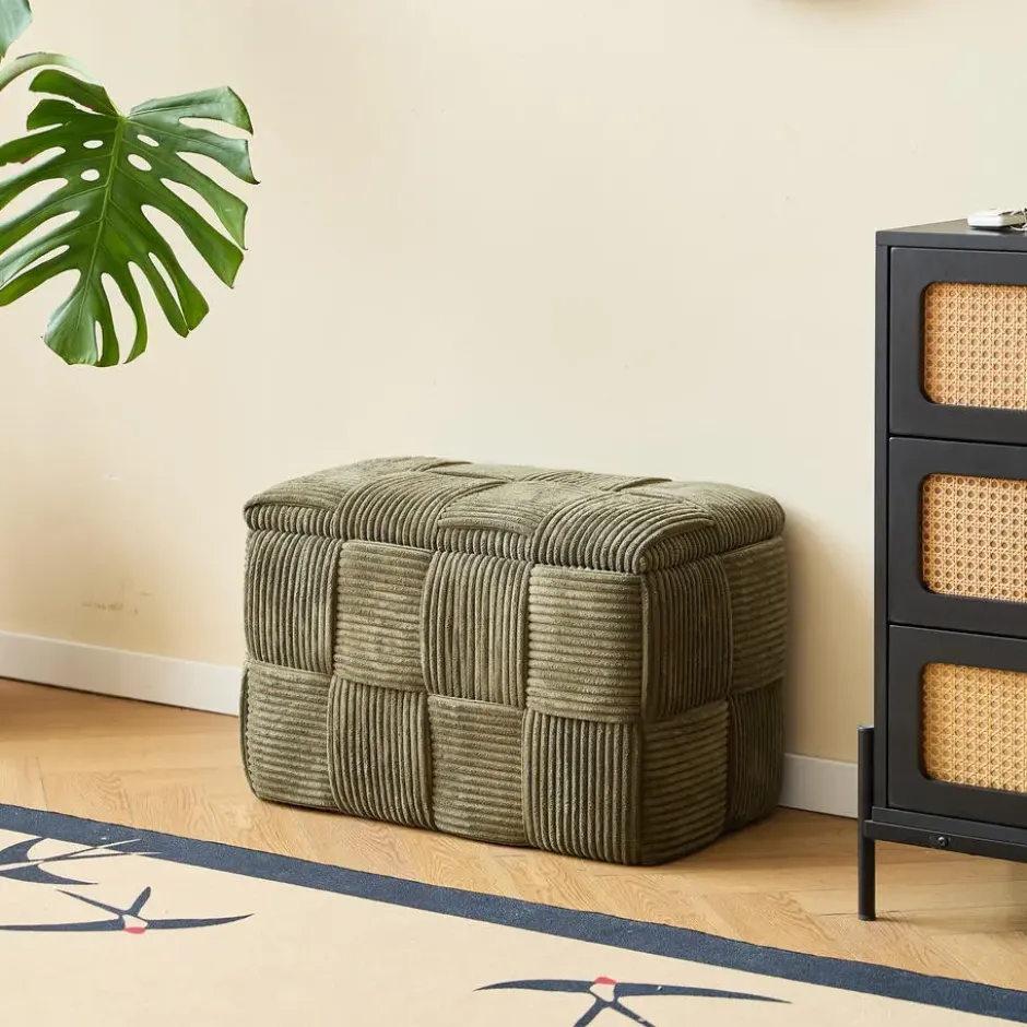 Scandinavische Designbank met Opbergruimte