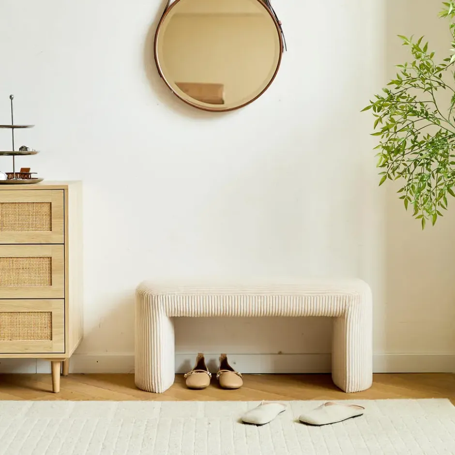 Scandinavische Design Bank van Stof
