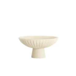 Schaal Shila - Crème - Ø30.5x15.5cm