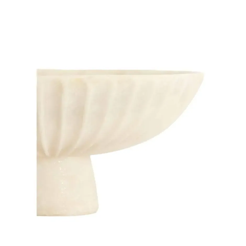 Schaal Shila - Crème - Ø30.5x15.5cm