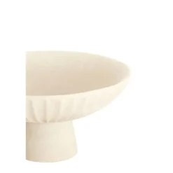 Schaal Shila - Crème - Ø30.5x15.5cm