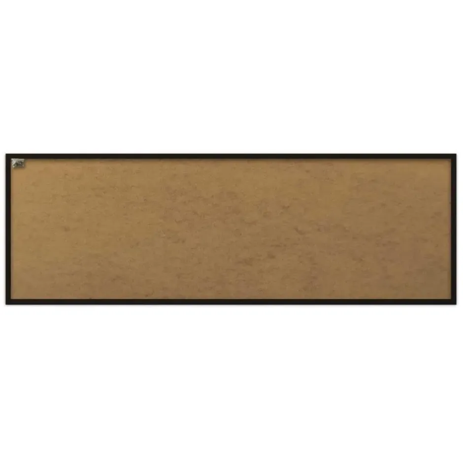 Schilderij Abstracte horizon - 52 x 156 - Beige