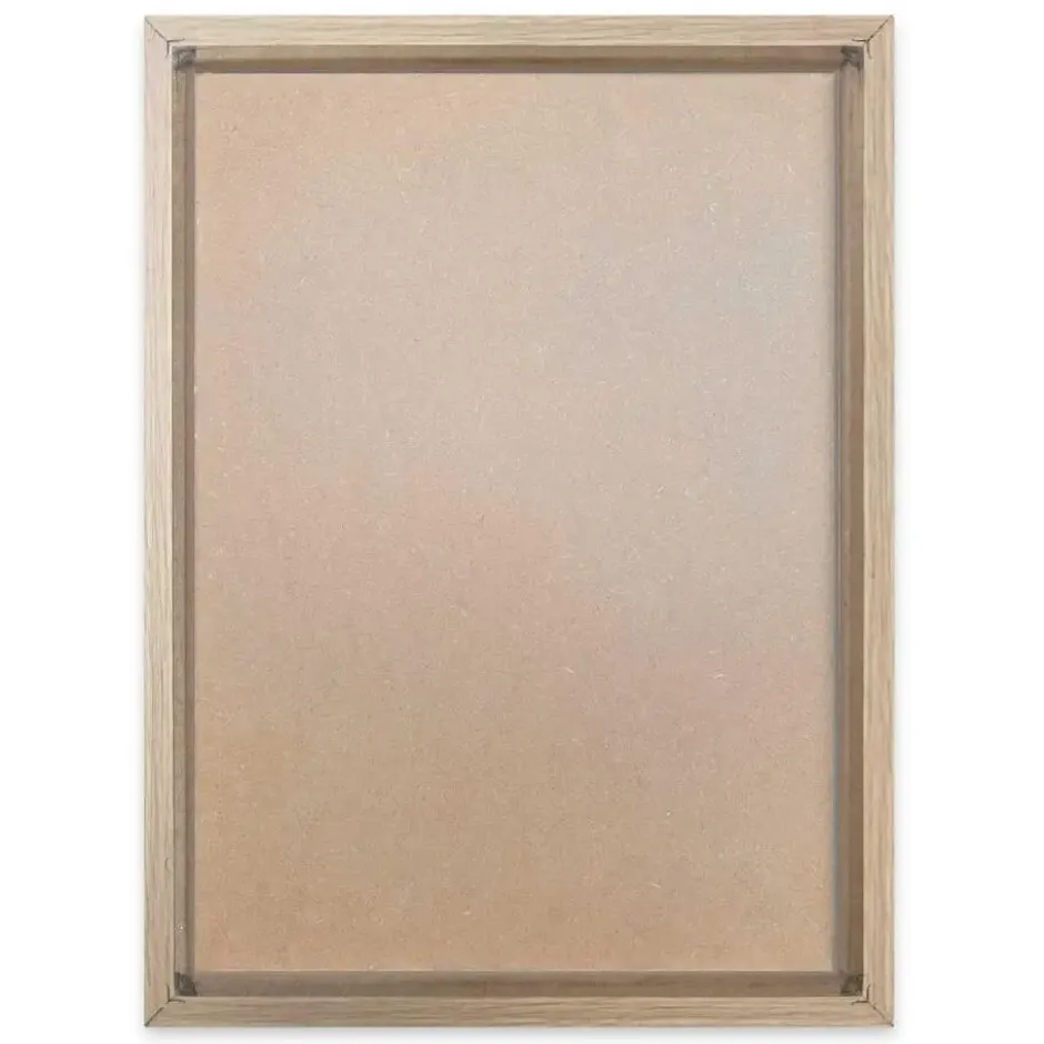 Schilderij 3D Art Contourspel - 40 x 30 - Wit