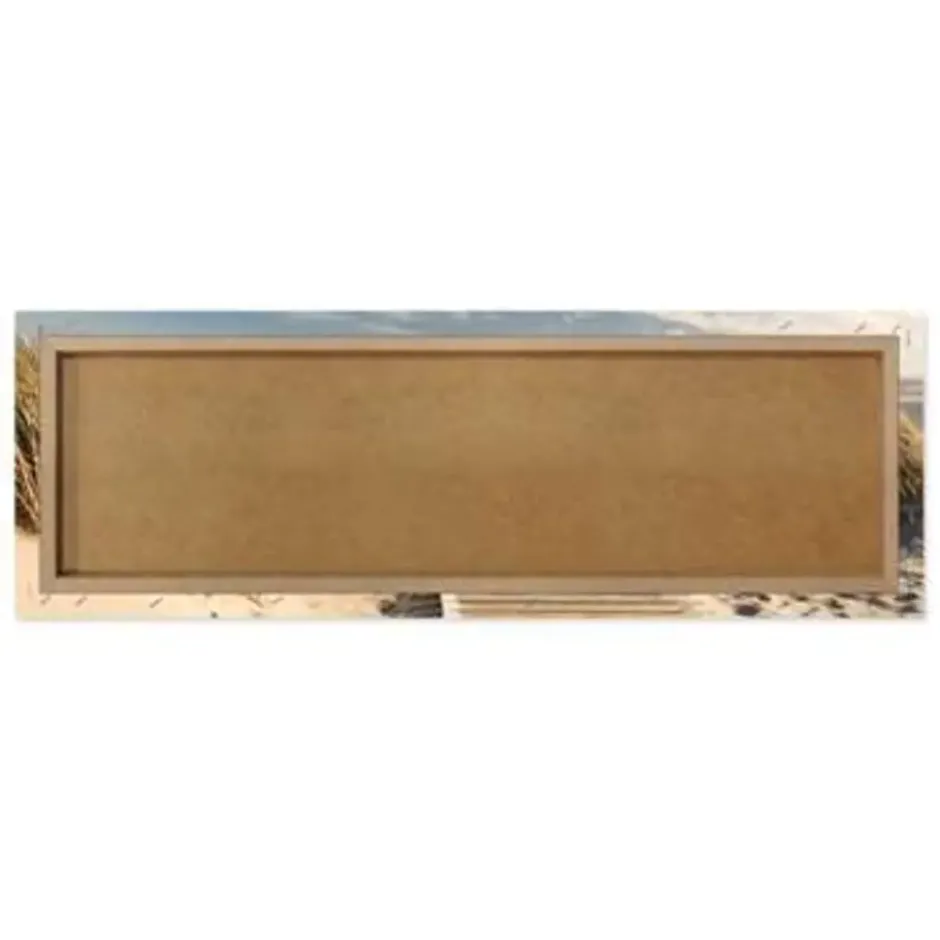 Schilderij Duinen - 40 x 118 - Beige