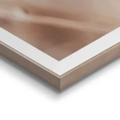 Schilderij Gedroogde tak - 70 x 50 - Beige