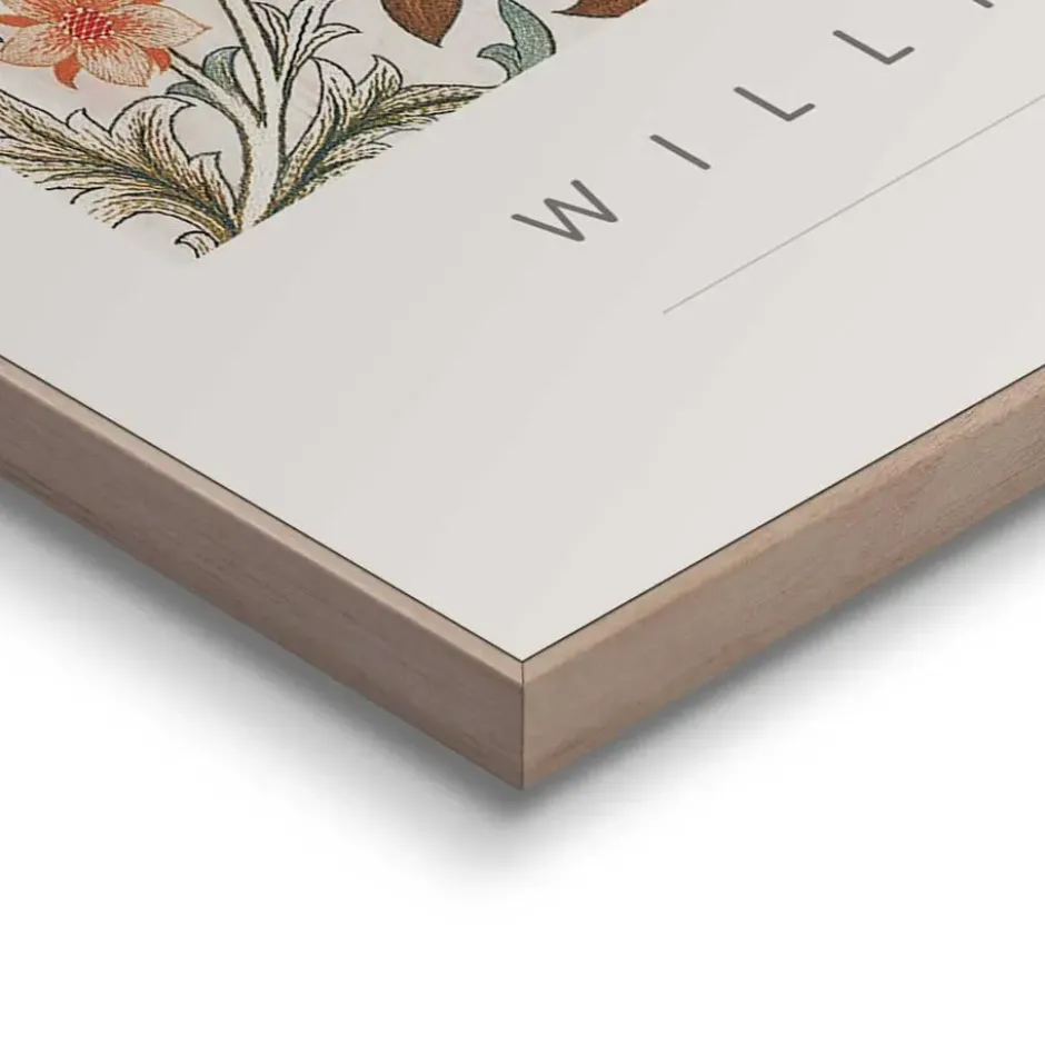 Schilderij William Morris - acanthus portiere - 70 x 50 - Bont