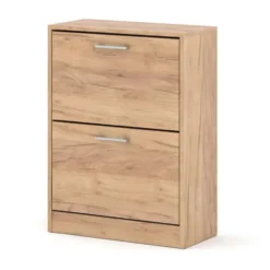 Schoenenkast ADA craft goud – kantelbaar, 60x28x81 cm