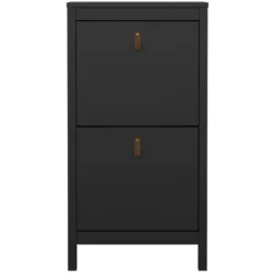 Schoenenkast Madeira - zwart - 102,9x53,8x24,6 cm
