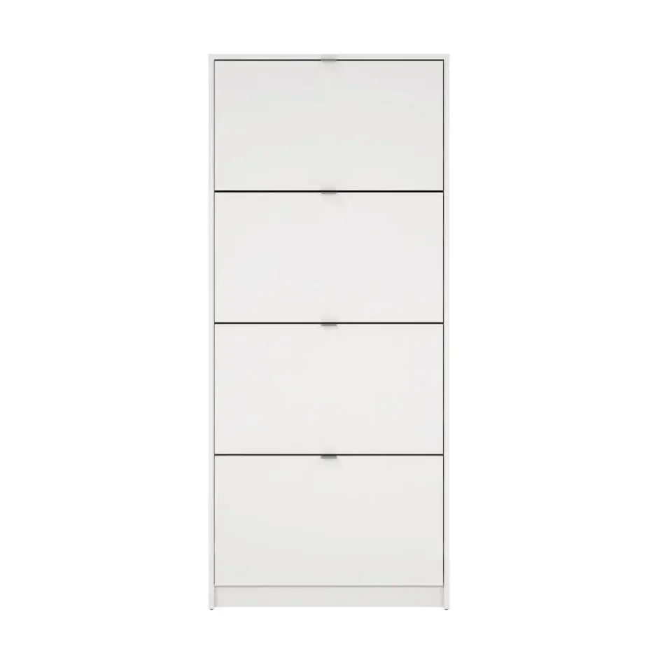 Schoenenkast Wit - 70x24x162cm - Shoes