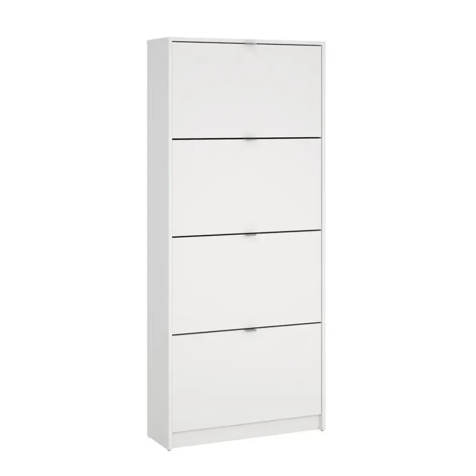 Schoenenkast Wit - 70x24x162cm - Shoes