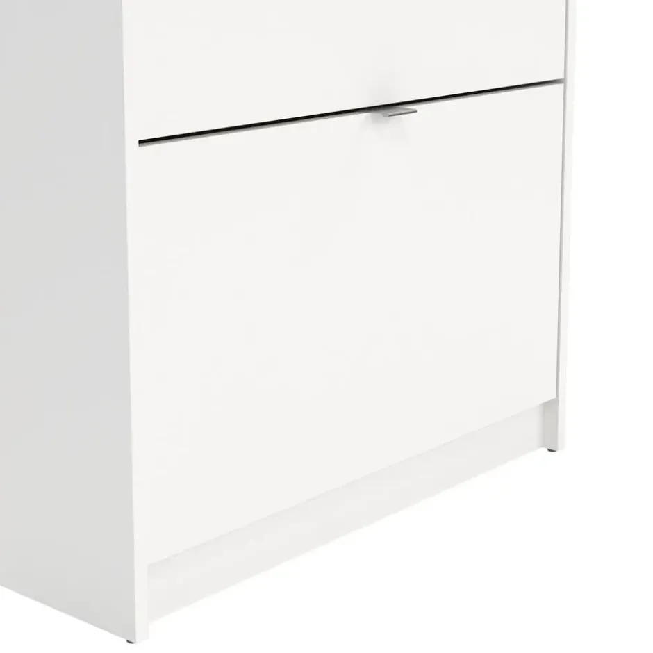 Schoenenkast Wit - 70x24x162cm - Shoes