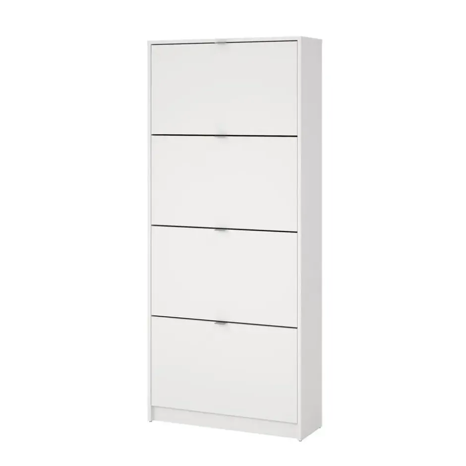 Schoenenkast Wit - 70x24x162cm - Shoes