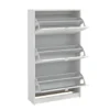 Schoenenkast Wit - 70x24x124cm - Shoes