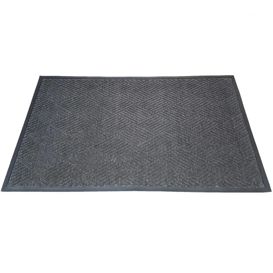 Schoonloopmat Brush Clean 90x150 cm - Grijs