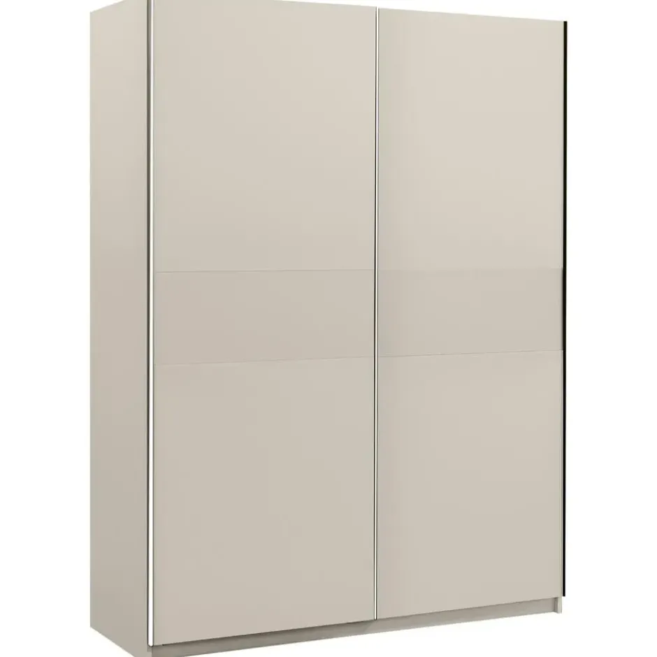 Schuifdeurkast Genua - greige - 204x150x60 cm