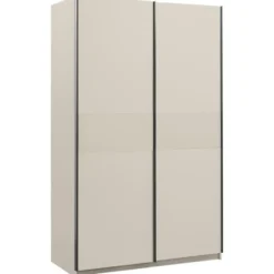 Schuifdeurkast Genua - greige - 204x122x60 cm