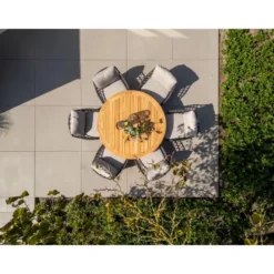 4 Seasons Calpi lage lounge dining stoel - antraciet