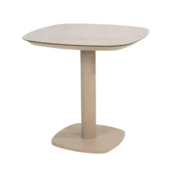 4 Seasons Manolo bistro tuintafel 75x75 cm keramiek - latte