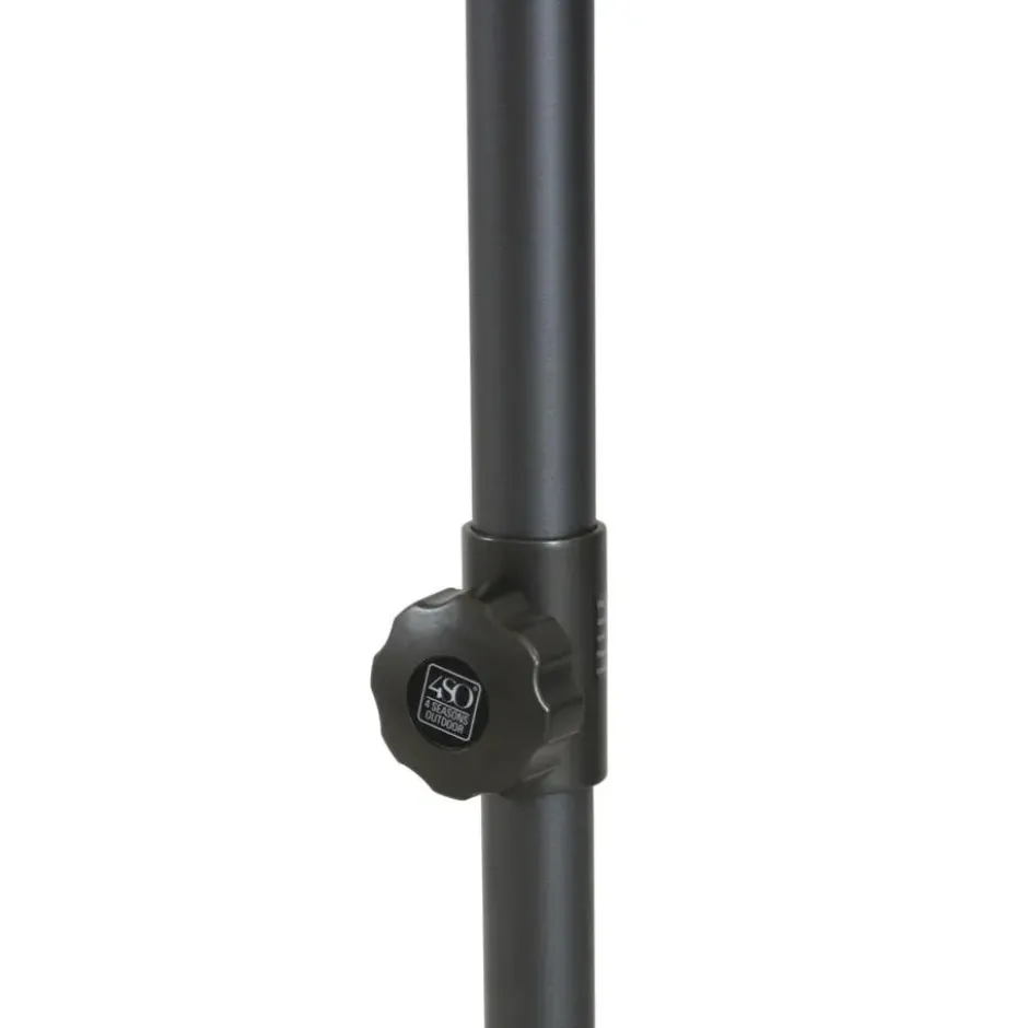4 Seasons Outdoor Parasol Oasis Ø300 cm - donker grijs