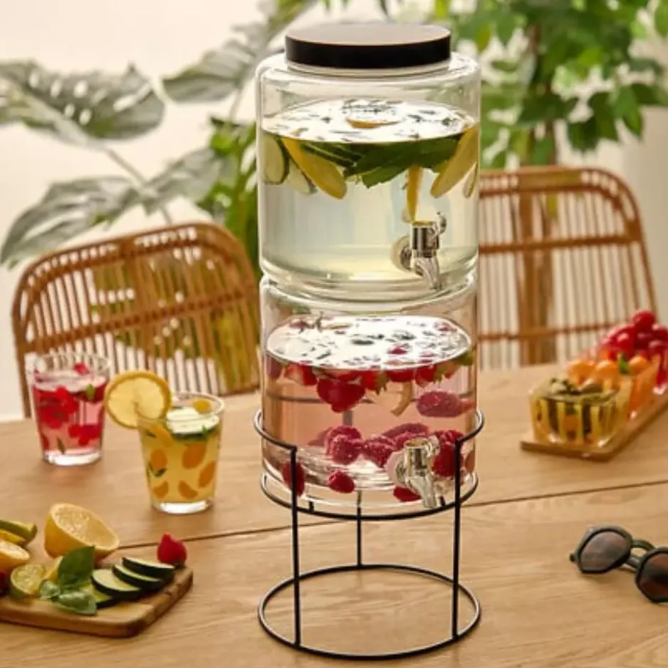 Secret de Gourmet Drankdispenser - 2 lagen - 3,8 ltr - standaard