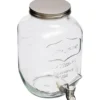 Secret de Gourmet Dranksdispenser/limonadetap - glas - 8 liter
