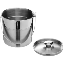 Secret de Gourmet Ijsemmer - met deksel - 15 cm - RVS