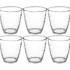 Secret de Gourmet waterglazen Rome - 6x - 250 ml - deco glas