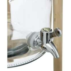 Secret the Gourmet drankdispenser - transparant - 8 liter - glas
