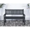 SenS-Line - Bordeaux 2-seater Black FSC 100% - Zwart