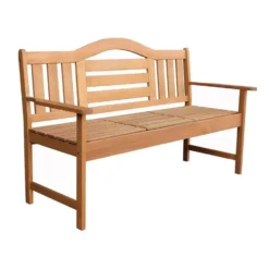 SenS-Line Nevada tuinbank met uitklapbaar tafeltje - 150 cm - Meranti hardhout